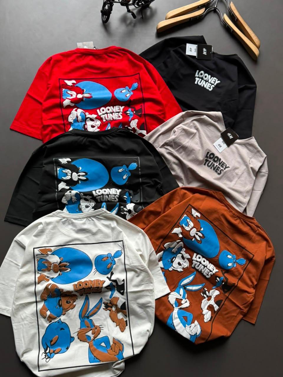 Looney Tunes Oversized Graphic T-Shirt | Premium Cotton Streetwear Tee | Unisex