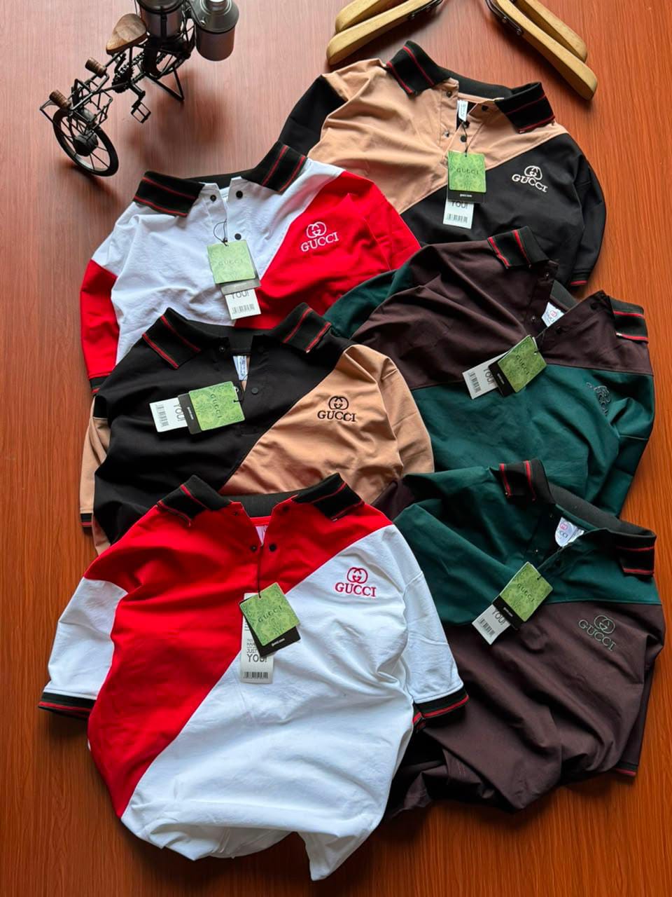 Premium Color Block Polo T-Shirt | Cotton Blend Casual Polo | Unisex