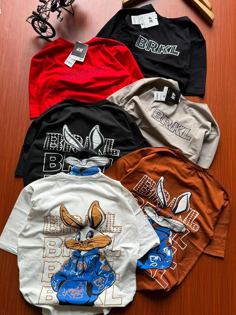 BRKL Bugs Bunny Oversized Graphic T-Shirt | Premium Cotton Streetwear Tee | Unisex