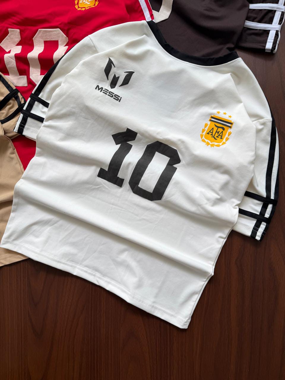 Messi No.10 Football Jersey | Premium Oversized Sports T-Shirt | Unisex