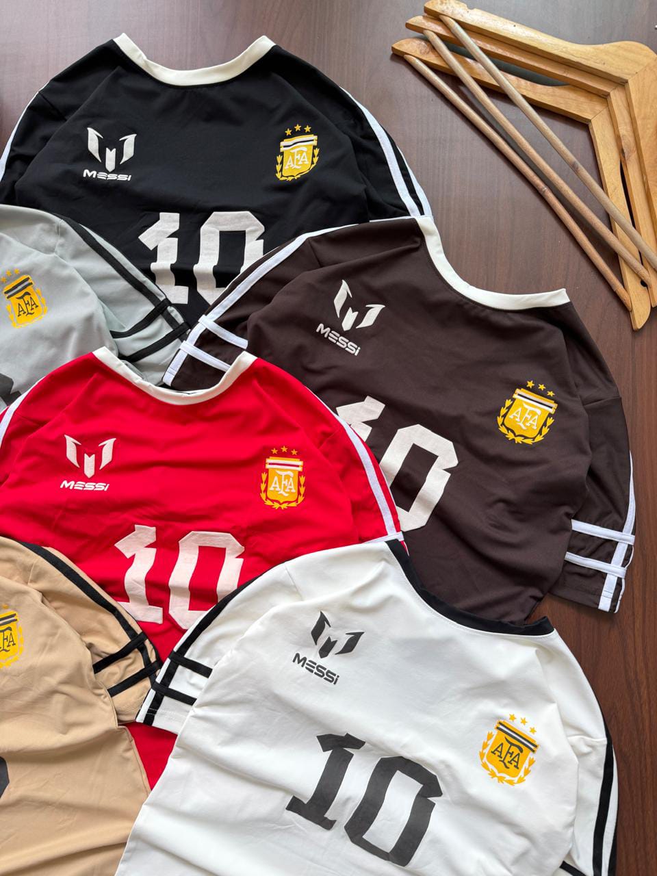 Messi No.10 Football Jersey | Premium Oversized Sports T-Shirt | Unisex