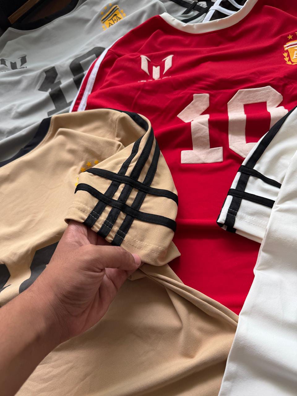 Messi No.10 Football Jersey | Premium Oversized Sports T-Shirt | Unisex