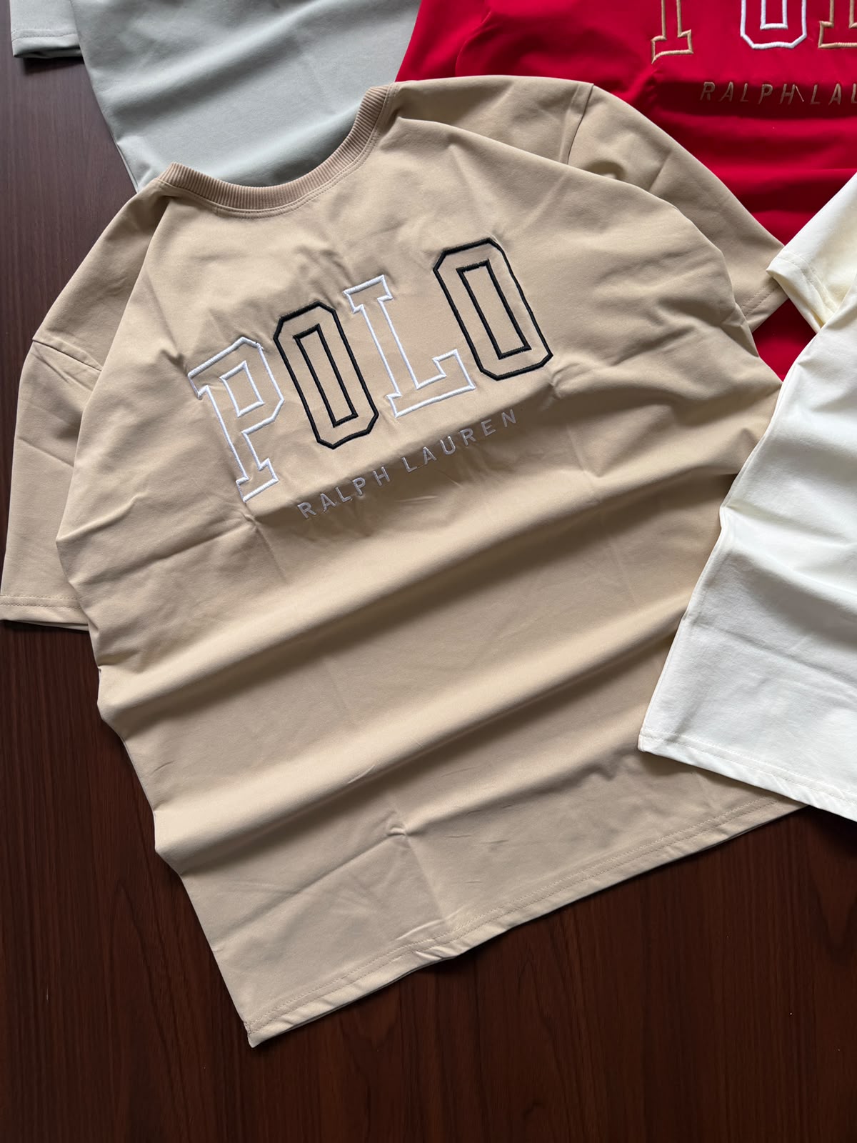 Polo Embroidered Oversized T-Shirt | Premium Cotton Streetwear Tee | Unisex