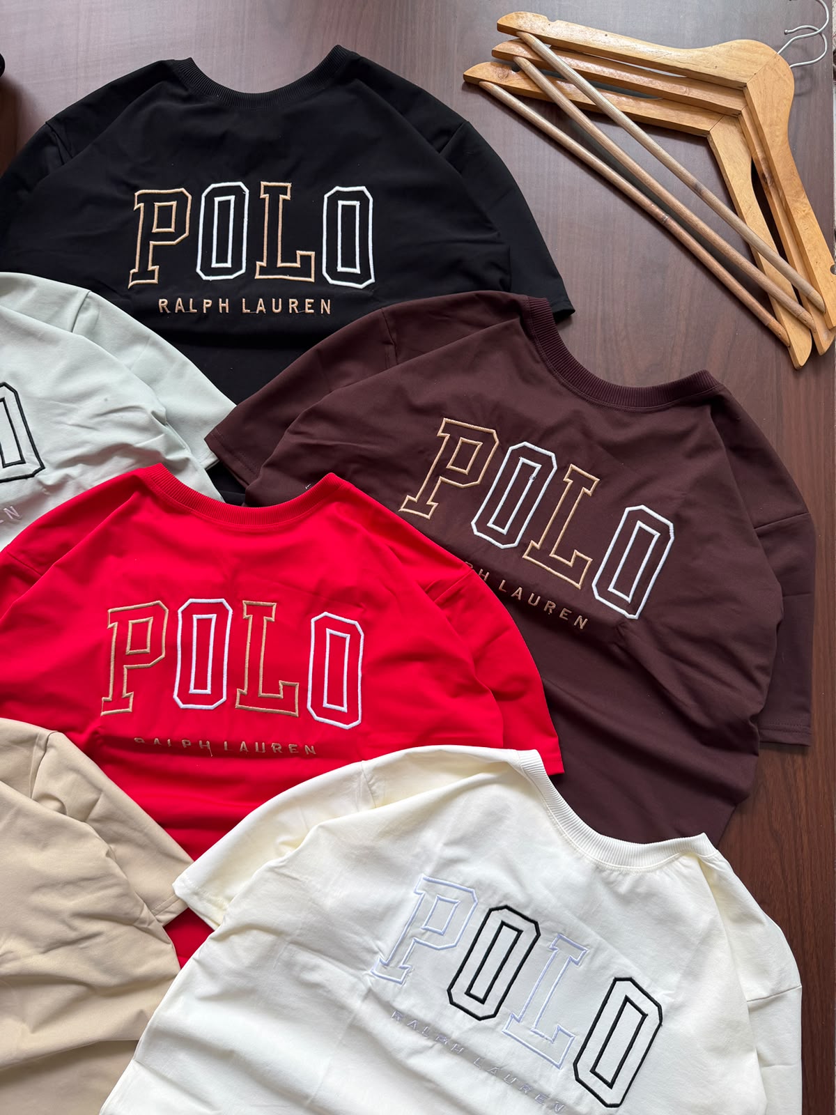 Polo Embroidered Oversized T-Shirt | Premium Cotton Streetwear Tee | Unisex