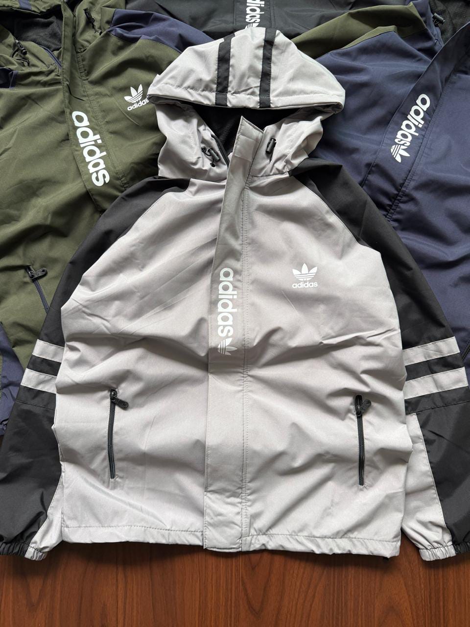 Premium Hooded Windbreaker Jacket | Lightweight Water-Resistant Zip-Up Jacket | Unisex