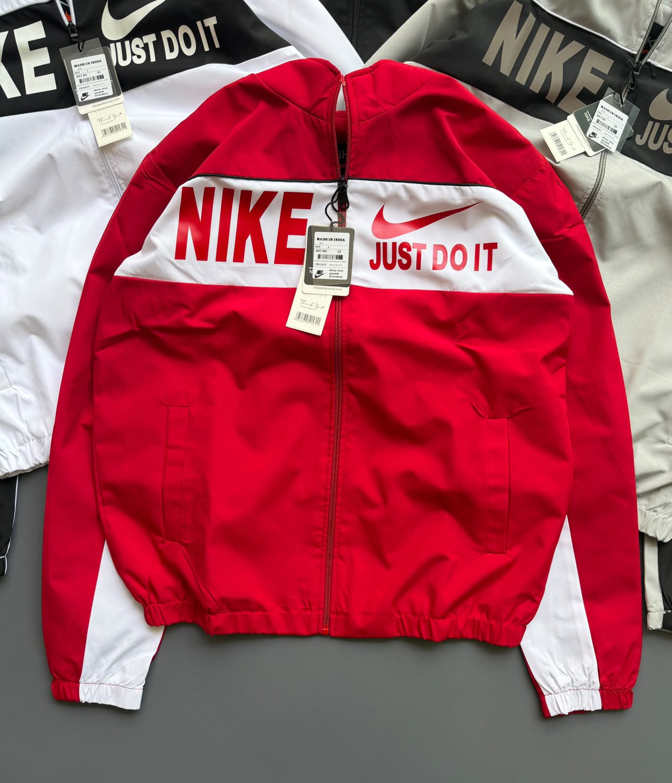 Premium Sports Zip-Up Jacket | Lightweight Windbreaker | Unisex