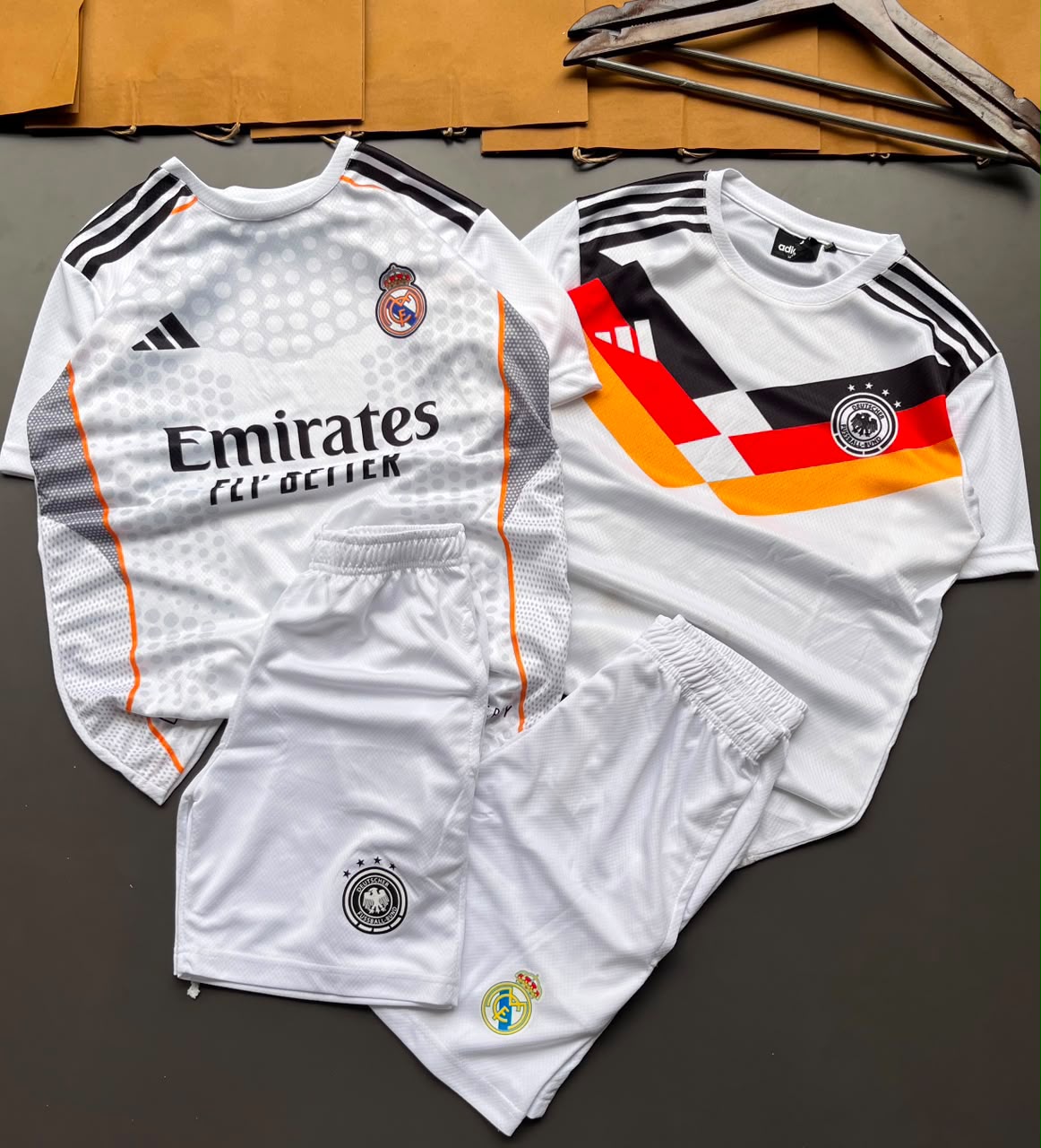 Premium Football Jersey & Shorts Set | Breathable Sports Kit | Unisex