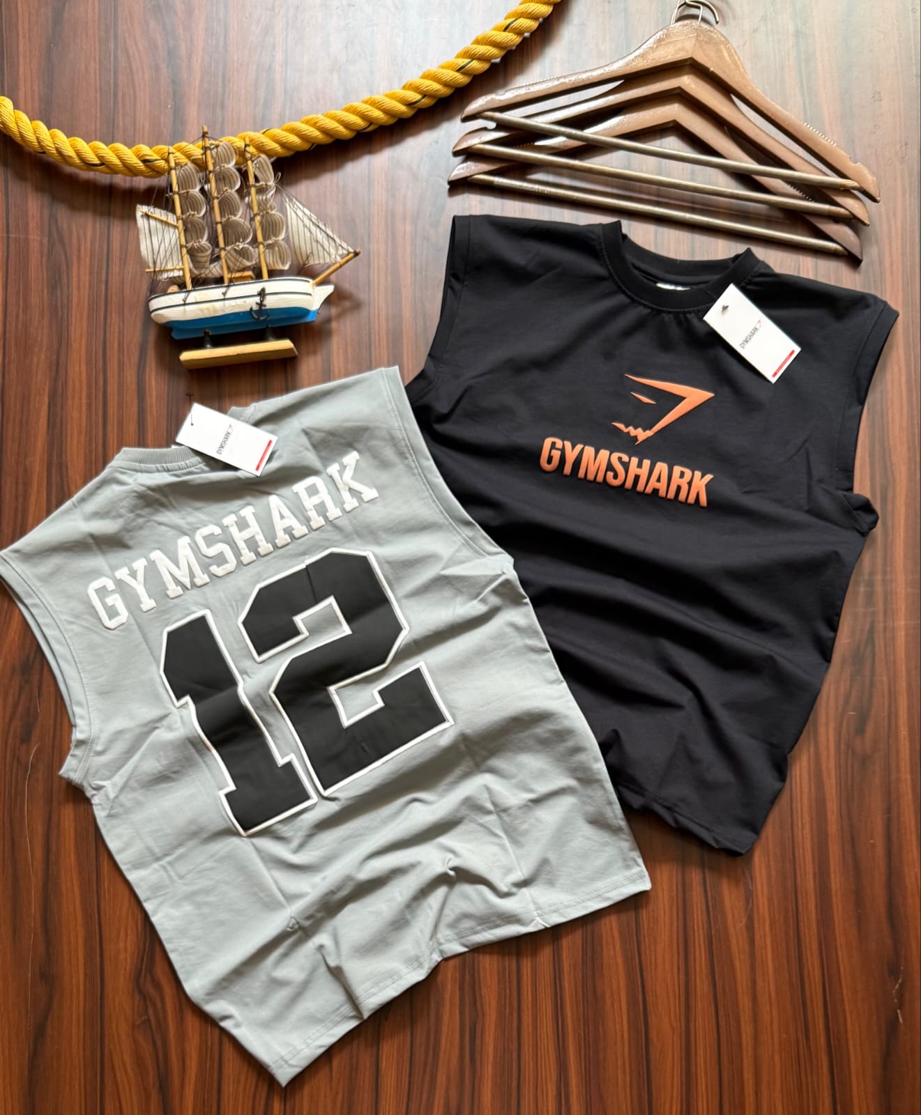 Gym Sleeveless Oversized Tank Top | Premium Cotton Workout Vest | Unisex